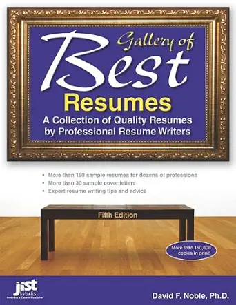 Gallery of Best Resumes book cover.